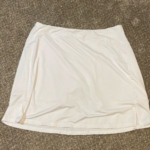 Modest Swim Skirt, XXL, white, shorts built in